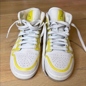 Jordan Women's Sneakers White Yellow